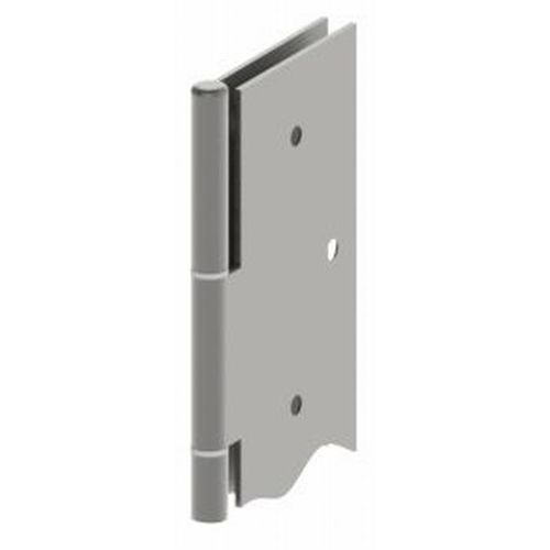 79" Concealed Leaf Continuous Hinge with 1/8 Inset # 027336 Satin Stainless Steel Finish