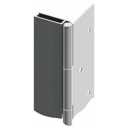 83" Half Mortise Continuous Hinge with 1/8 Inset # 052990 Satin Stainless Steel Finish
