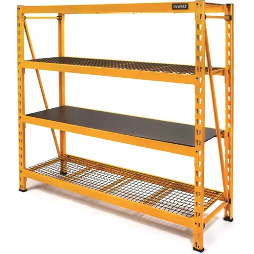 6-Foot Tall, 4 Shelf Industrial Storage Rack