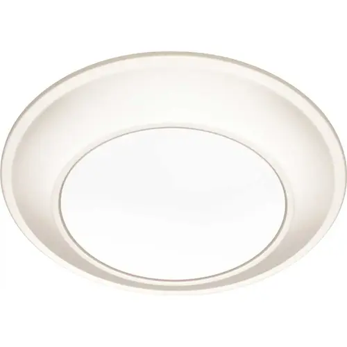 Juno JSBT 6IN SWW2 90CRI WL MW M6 6" LED Slim Basic Surface Mount Disc Light Switchable Color Temp