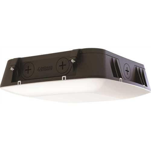 Cny Adjustable Lumens, Switchable Cct Canopy Fixture, 120-347v