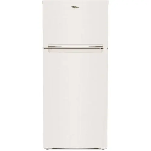 28-Inch Wide Top-Freezer Refrigerator 16.3 Cu. Ft. Flexi Slide, White