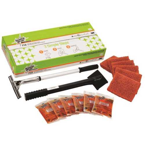 Quick Clean Griddle Cleaning System Starter Kit 710