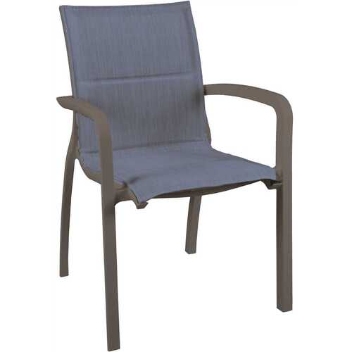 Grosfillex UT009288 Sunset Comfort Armchair Madras Blue/vb