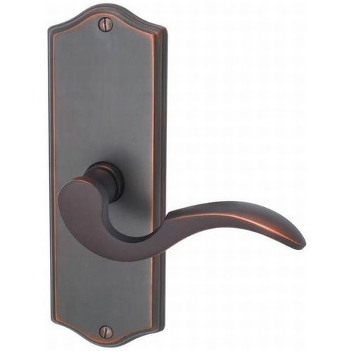Emtek 8010CUS10BRH Cortina Lever Right Hand With Colonial Sideplate Passage Oil Rubbed Bronze Finish