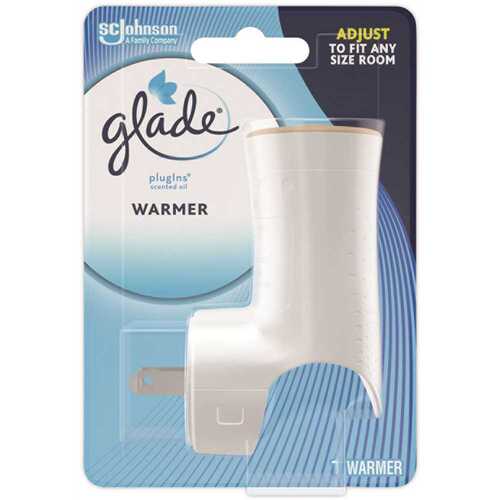 GLADE SJN305854 Plug-Ins Scented Oil Warmer Holder, 4.45 X 6.25 X 11.45, White