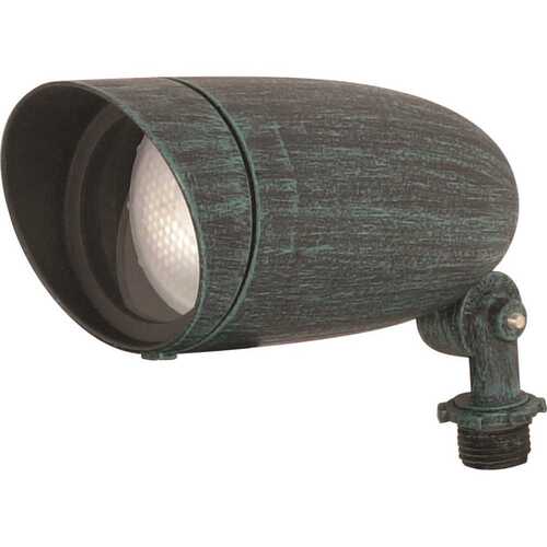 Nuvo Antique Verdigris One-Light 7 Landscape Flood