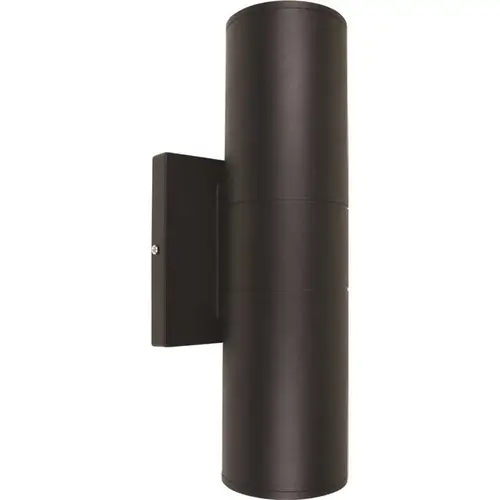 Nuvo Black Two-Light LED Large Up/down Sconce Fixture