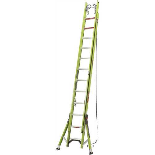 Little Giant Ladder 17624 Hyperlite Sumostance 24 Ft Iaa Fiberglass Extension Ladder