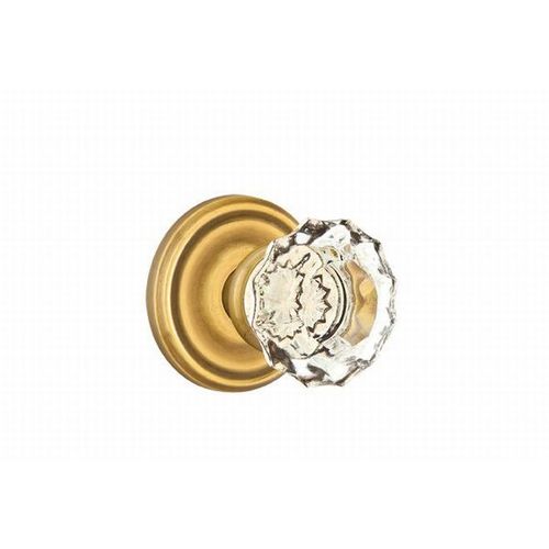 Astoria Knob Clear Passage With Regular Rose French Antique Brass Finish