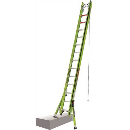 Little Giant Ladder 17628 Hyperlite Sumostance, 28 Ft Iaa Fiberglass Extension Ladder