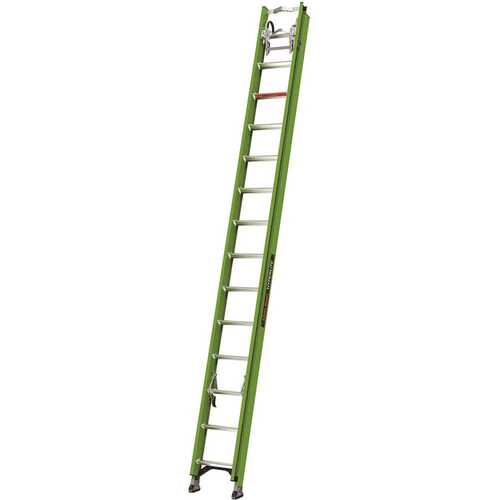 Hyperlite 28' Fiberglass Extension Ladder With Cable Hooks