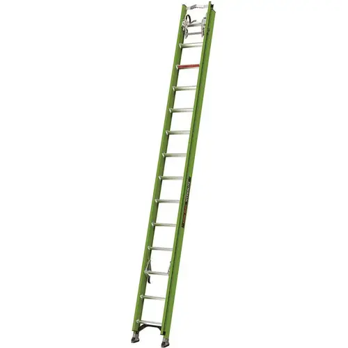 Little Giant Ladder 18328V Hyperlite 28' Fiberglass Extension Ladder With Cable Hooks
