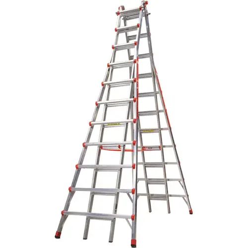 21 ft High, Type IA Rating, Aluminum Telescoping Ladder