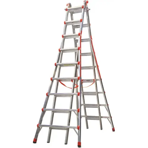 Little Giant Ladder 10110 17 ft High, Type IA Rating, Aluminum Telescoping Ladder