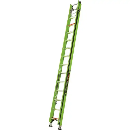 28' ANSI Type Iaa Fiberglass Ladder With Cable Hook