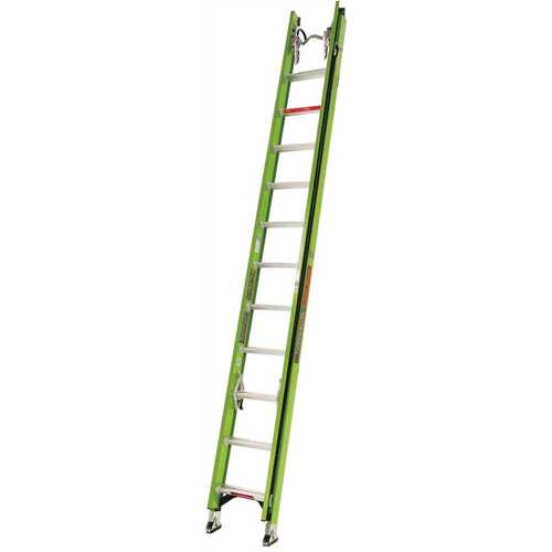 24' Type Ia 300 Lbs Rated Ladder With Cable Hook Claw