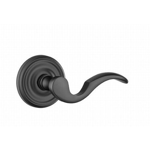 Cortina Lever Left Hand Dummy Pair With Regular Rose Flat Black Finish