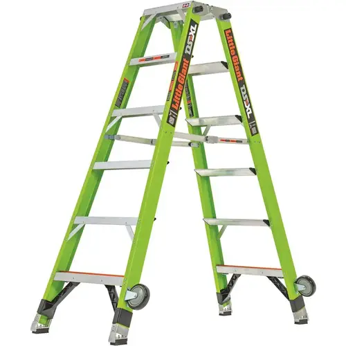 6' Model Double-Sided Fiberglass Stepladder