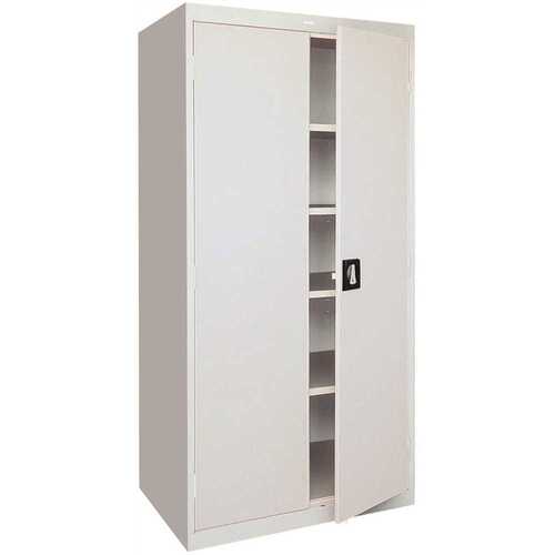 SANDUSKY EA4R361872-05 Storage Cabinet With Adjustable Shelves, Dove Gray