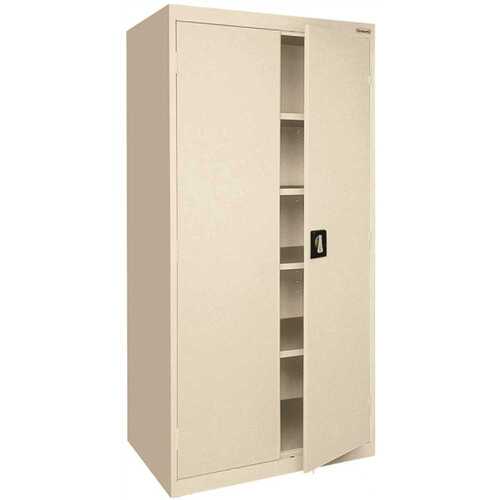 SANDUSKY EA4R361872-07 Garage Cabinet In Putty, 36 In. W X 72 In. H X 18 In. D