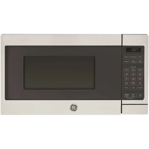 0.7 Cu. Ft. Countertop 700 Watt Microwave Oven Stainless Steel