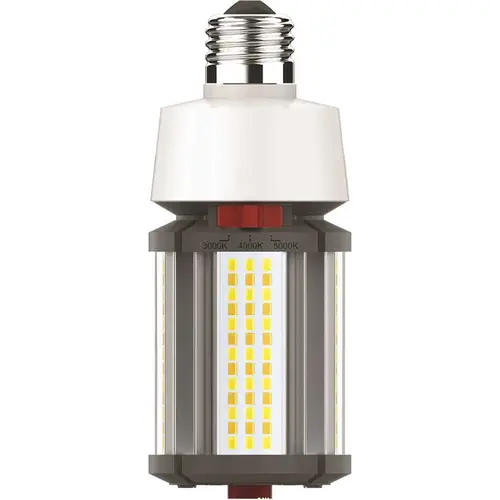 LED Hid Replacement Bulb, Medium Base, 3000k/4000k/5000k, 18/16/12 Watt