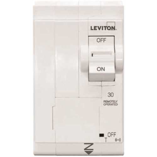 Leviton R25-LB230-STR Gen2 30a Smart Branch Circuit Breaker With Remote Control, 2 Pole