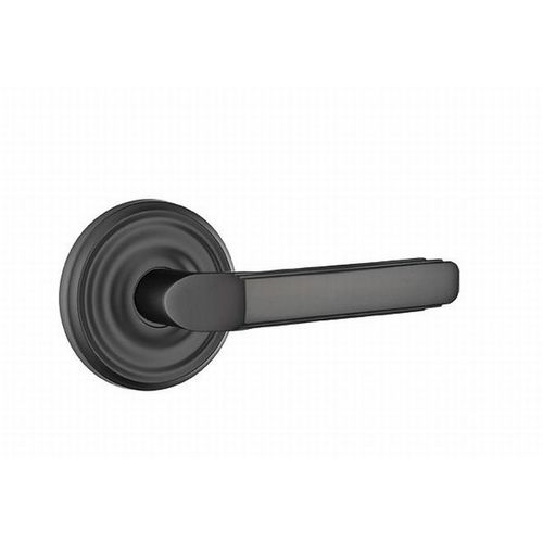 Milano Lever Right Hand Passage With Regular Rose Flat Black Finish