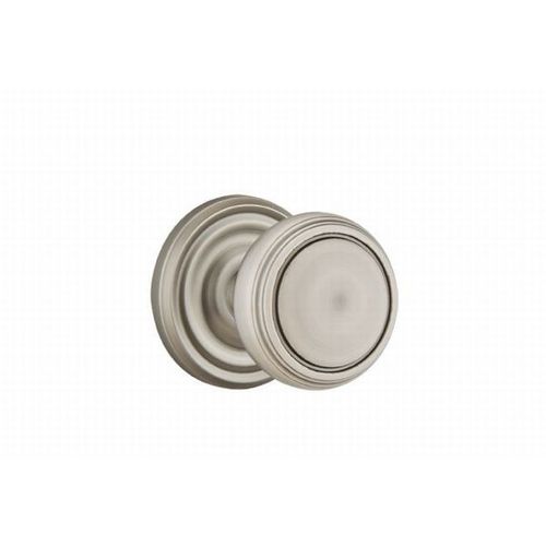 Norwich Knob Passage With Regular Rose Antique Nickel Finish