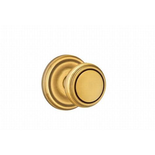Norwich Knob Passage With Regular Rose French Antique Brass Finish