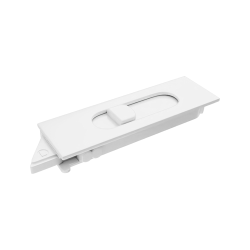 Silver Line Snap-In Tilt Latch 85 Series Left Hand White