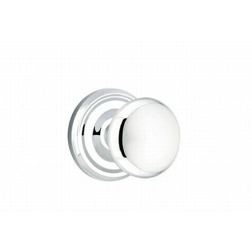 Providence Knob Privacy With Regular Rose Bright Chrome Finish