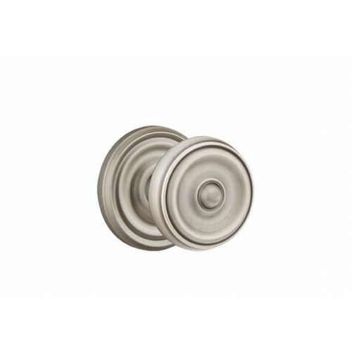 Waverly Knob Privacy With Regular Rose Antique Nickel Finish