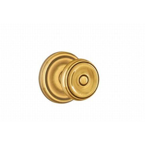 Waverly Knob Privacy With Regular Rose French Antique Brass Finish