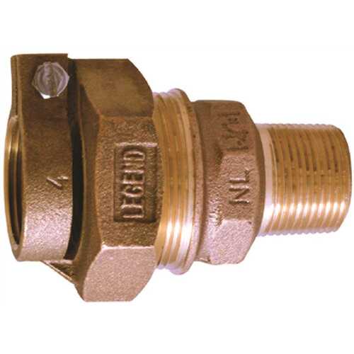 3/4 in. T-4300NL No Lead Bronze Pack Joint (CTS)x MNPT Coupling