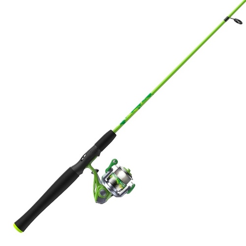 Zebco SPLGRG20602ML.NS4 Zebco Splash 20 6'-0" Medium-Light Spinning Combo - Green / 2pc