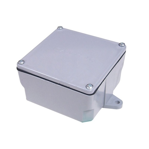 Junction Box, PVC, Wall Mount - 4" x 4" x 2"