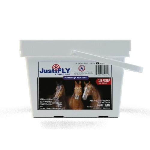 Justifly 003-00025 JustiFLY Equine 8-8-8 Top Dress - 9.75 lbs Bucket