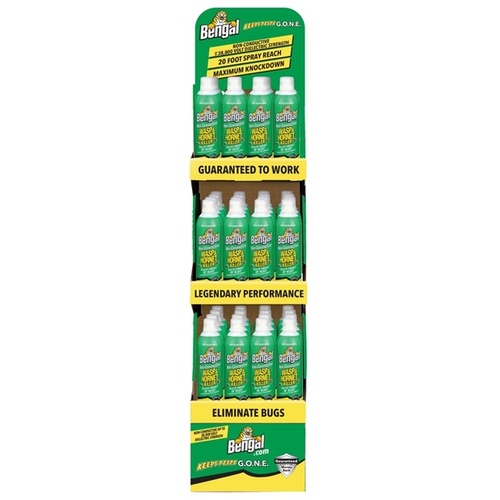 Bengal 97112 Wasp & Hornet Insecticide 48pc Display