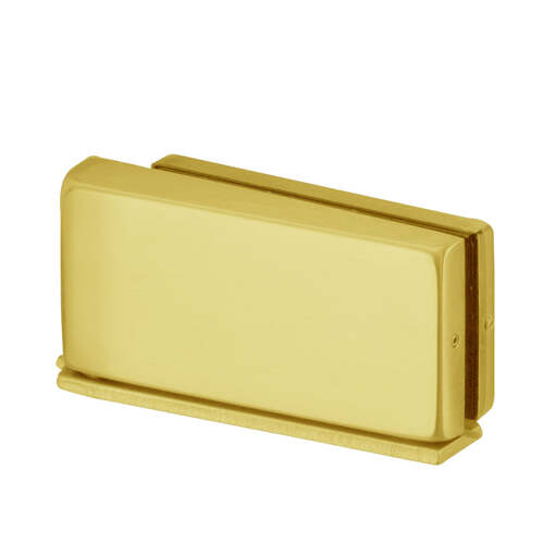 Top/Bottom Pivot Patch Polished Brass