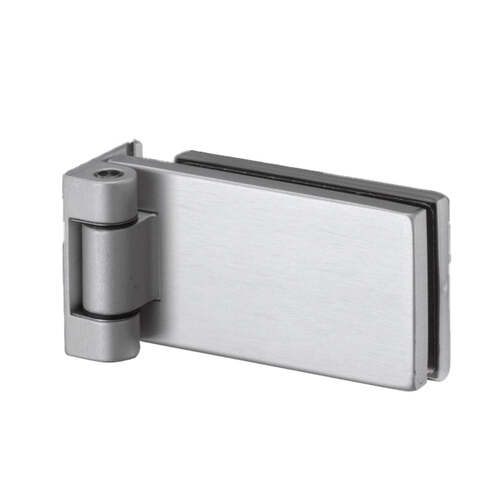 Single vertical jamb-hinge Polished Stainless