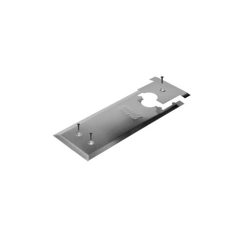 Series Closer Cover Plate Satin Anodized