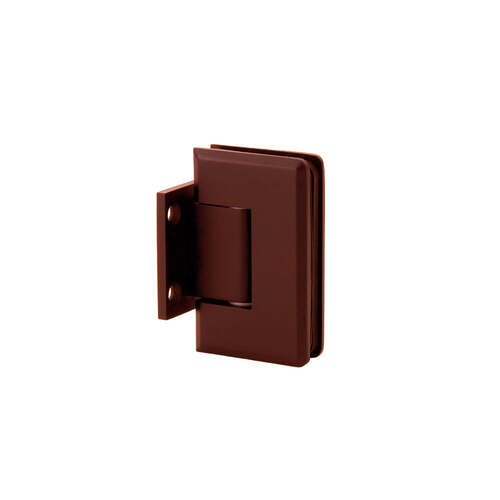 Wall mount Portugal Radius Corner Bevelled Edges hinge Short Backplate Brushed Bronze