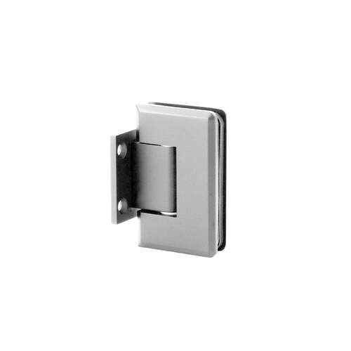 Wall mount Portugal Radius Corner Bevelled Edges hinge Short Backplate Chrome