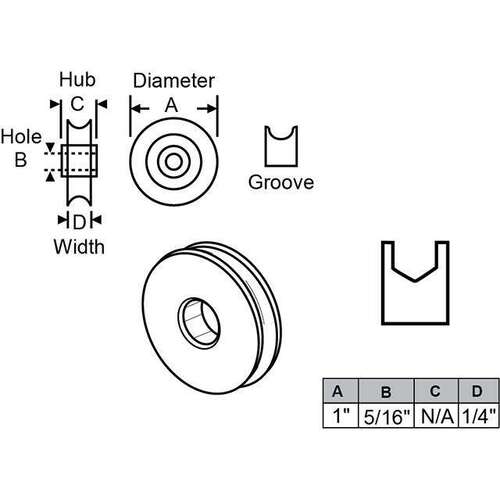 1in Steel Roller FOR:10-343M PDR537