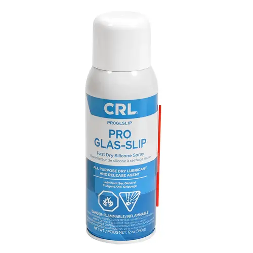 CRL PR0GLSL1P PRO Glas-Slip Dry Silicone Spray - 12 oz