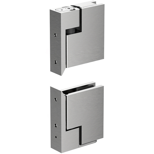 Brushed Nickel Zero Hinge Set