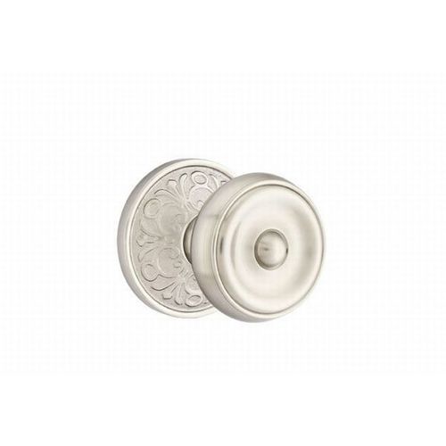 Emtek C8206WUS15 Waverly Privacy with Lancaster Rose and CF Mechanism