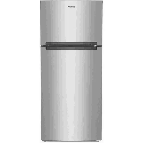 28" Wide 16.3 Cf Top-Freezer Refrigerator Stainless Steel